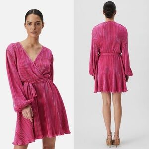 NWT Bardot Bellissa Pleat Dress